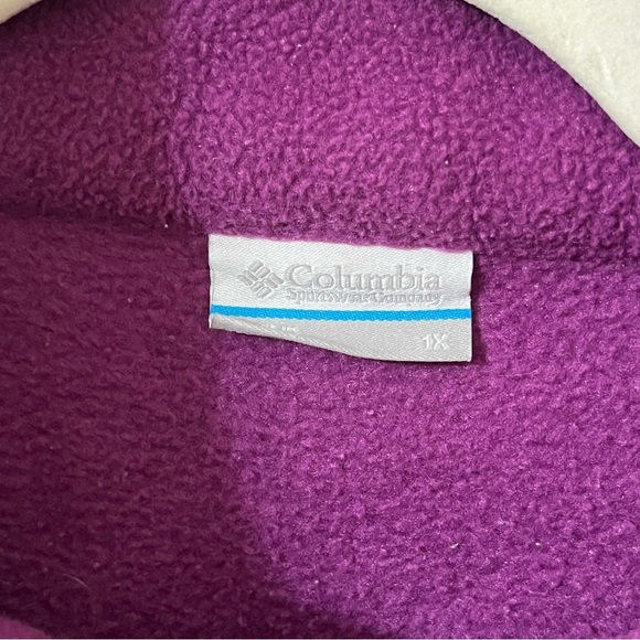 Columbia Women's Benton Springs Zip-Front Fleece Jacket, size 1x - Picture 2 of 6
